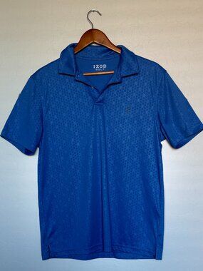 Hexagon Pattern Stretchy Golf Polo Comfortable Sporty Trendy Luxury